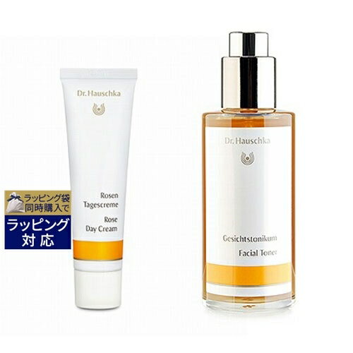 送料無料 ドクター ハウシュカ フェイシャルトナー ローズ デイクリームセット 100ml 30ml Dr.Hauschka スキンケアコフレ