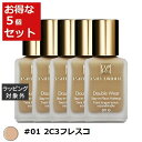 送料無料 エスティローダー ダブル ウェア ステイ イン プレイス メークアップ SPF 10/PA++ #01 2C3フレスコ 30ml x 5 | ESTE...