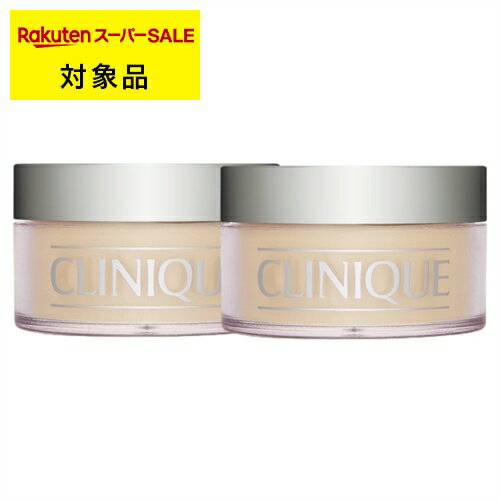送料無料 クリニーク ブレンデッド フェースパウダー #03 トランスペアレンシー 25g x 2 | スーパーSALE スーパーセール CLINIQUE ルー...