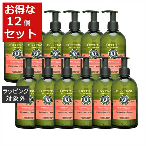 送料無料 ロクシタン ファイブハーブス リペアリングシャンプー 新パッケージ 500ml x 12 【仕入れ】 | L'occitane シャンプー