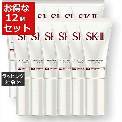 エスケーツー（SK-II／SK2） エスケーツー（SK-II／SK2） アトモスフィア CC クリーム お得な12個セット 30g x 12【仕入れ】 | 商品名 エスケーツー（SK-II／SK2） アトモスフィア CC クリーム お得な12個セット 30g x 12【仕入れ】 | ブランド エスケーツー（SK-II SK2） 商品説明 気になる部分をカバーしてケア、輝くオーラ肌へ。濃縮＜SK-II＞ピテラTMを含む複合成分「アトモスフィア シールド コンプレックス P」配合。紫外線、赤外線、大気汚染等の環境ダメージから肌を守る、与える、うるおわせる、カバーする、輝かせる、で透明感あふれるオーラ肌を叶えます。微細パールにより、ソフトに輝くようないきいきとした肌を実現します。軽いつけ心地で、ピタッと密着。肌を自然にカバーします。SPF50／PA++++で紫外線から肌を守ります。※SK-II商品は日本製ですが、海外市場向けの商品が混在しております。説明書等のない場合や海外成分表示シール等が貼付されている場合がございます。※『△/○/22』の場合は『2022年○月△日』製造、『△/○/21』の場合は『2021年○月△日』製造、『111 ○』の場合は『2022年○月』製造などの表記となります。 ご使用方法 商品規格等 お得な12個セット 30g x 12【仕入れ】＞＞弊社取扱いの商品について＜＜ 広告文責 株式会社ベルコスメ 03-3490-6110 原産国 日本 成分 区分 化粧品 よく検索されているキーワード CCクリーム BBクリーム DDクリーム スキンケアコフレ お試しセット プレゼント ギフト 大人 女性 彼女 妻 コスメ 化粧品 おすすめ 誕生日プレゼント