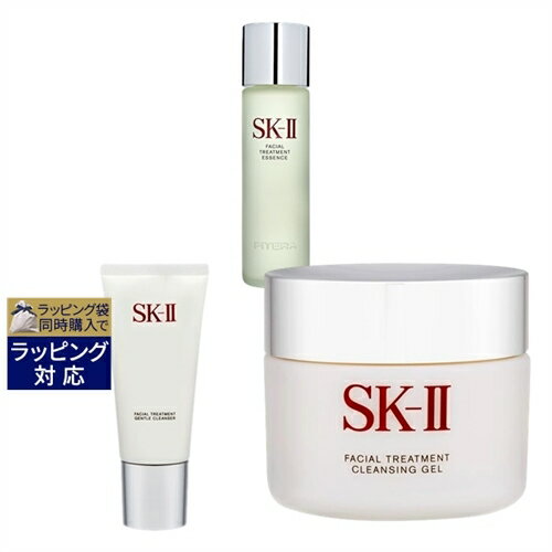 SKⅡ 送料無料 エスケーツー（SK-II／SK2） フェイシャルトリートメント FTジェントルクレンザー 120g +FT エッセンス 230ml +FT クレンジング ジェル 80g | SKII スキンケアコフレ