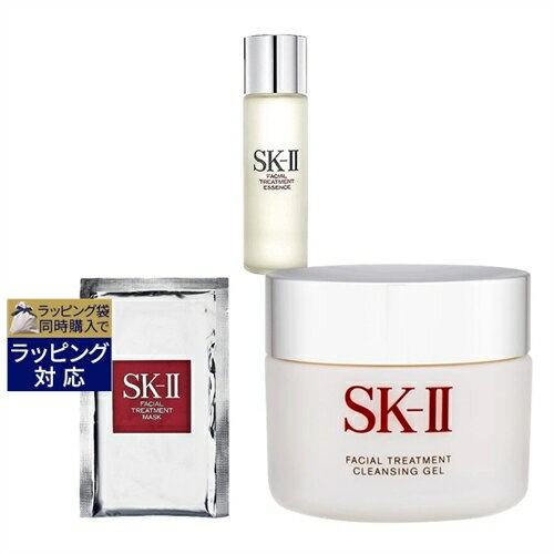 SKⅡ 送料無料 エスケーツー（SK-II／SK2） ピテラベーシックケア 3点セット/FTエッセンス 30ml ＋ FTマスク 1枚 ＋ FTクレンジング ジェル 80g | SKII スキンケアコフレ