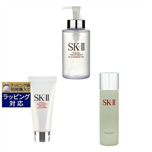 SKⅡ 送料無料 エスケーツー（SK-II／SK2） ピテラベーシックケア 3点セット/FTクレンジングオイル 250ml ＋ FTジェントルクレンザー 20g ＋ FT クリア ローション 230ml | SKII スキンケアコフレ