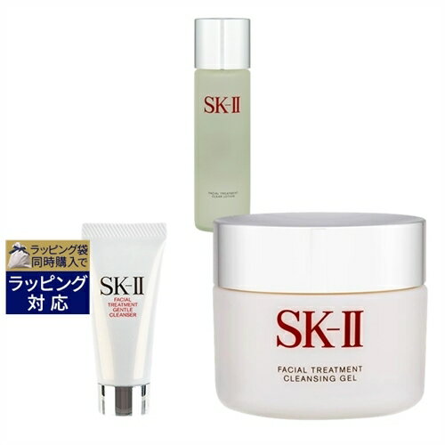 SKⅡ 送料無料 エスケーツー（SK-II／SK2） ピテラベーシックケア 3点セット/FTジェントルクレンザー 20g + FT クリア ローション 230ml + FT クレンジング ジェル 80g | SKII スキンケアコフレ