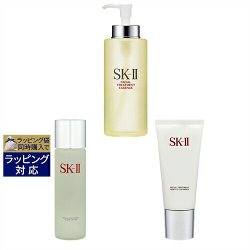 送料無料 エスケーツー（SK-II／SK2） フェイシャルトリートメント ジェントルクレンザー ＋ エッセンス ＋ クリア ローションセット 120g+330ml+230ml | SKII スキンケアコフレ