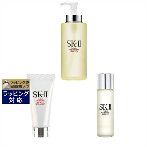 SKⅡ 送料無料 エスケーツー（SK-II／SK2） ピテラベーシックケア 3点セット/FT エッセンス 330ml ＋ FT エッセンス 30ml ＋ FTジェントルクレンザー 20g | SKII スキンケアコフレ