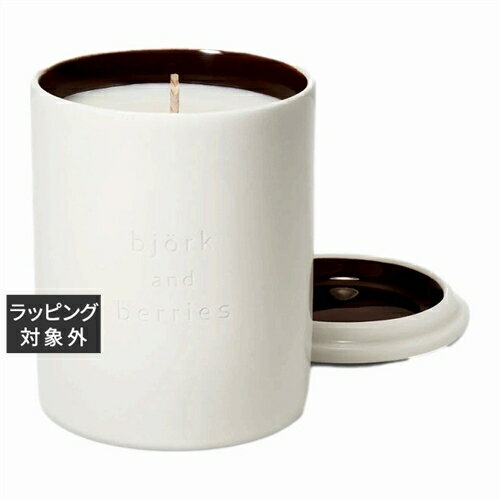 【代引・銀振・コンビニ前払不可】送料無料 ビヨルク アンド ベリーズ ホワイトフォレスト センテッド キャンドル 240g | Bjork & Berries ...