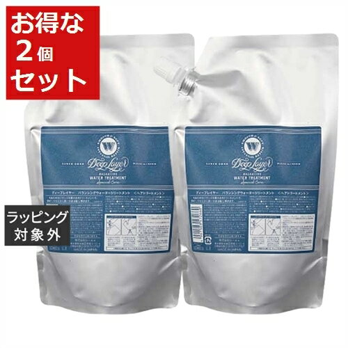 送料無料 ディープレイヤー バランシングウォータートリートメント レフィル 400ml x 2 | Deep Layer ヘアマスク/パック