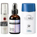 送料無料 ラシンシア スーパーエッセンス2種/ セラミド〈CE〉 100ml+ No.ZERO 60ml + サンシールドゲル SPF50のセット | LA S...