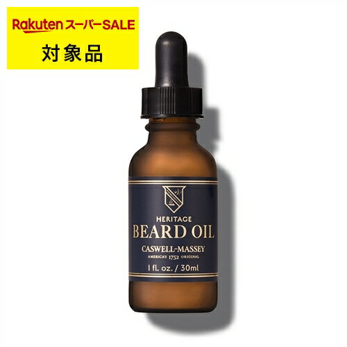 キャスウェル マッセイ ヘリテージ フェイス&ビアードオイル 30mL | スーパーSALE スーパーセール 激安 CASWELL MASSEY シェービングク...