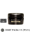 プリジェル プリジェル カラーEX CE207 チョコレート (マット) | 激安 PREGEL ネイル用品