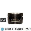 プリジェル プリジェル カラーEX CE838 ターコイズブルー (マット) | 激安 PREGEL ネイル用品