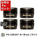 送料無料 プリジェル プリジェル カラーEX PG-CEN257 カーキneo /マット 4セット | PREGEL ネイル用品