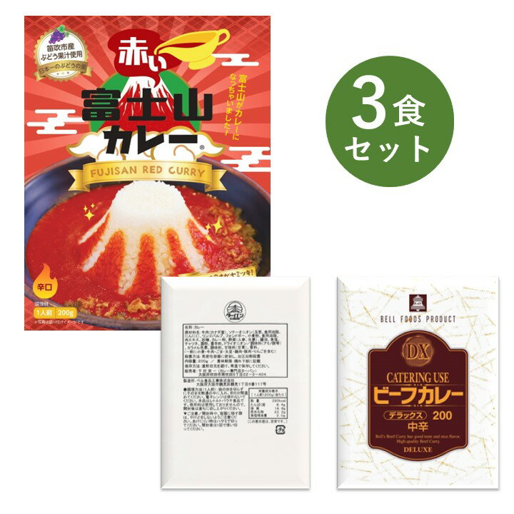 レトルトカレー お試し 3食 セット DX デラックス ター