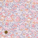 【LIBERTY FABRICS】 2022春夏 タナローン Sleeping Beauty スリーピングビューティ 赤 3632114-22bt リバティ ファブリックス