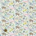 【LIBERTY FABRICS】 2022春夏追加 イタリア製タナローン Louie's Jungle ルイズジャングル 363j6440-d リバティ・ファブリックス