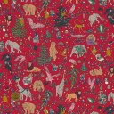 【LIBERTY FABRICS】 クリスマス タナローン Liberty Christmas リバティクリスマス 赤 dc29895-j22c リバティ・ファ...