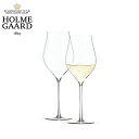 【先行予約・9月1日発売開始】ホルムガード HOLMEGAARD NOTES ノーツ ホワイトワイングラス (クリア)630ml 2pcs 4304702 白ワイン2個セット 吹きガラス おしゃれ モダン食卓 テーブル ワイン テーブルセッティング ペアグラス ギフト 北欧 インテリア