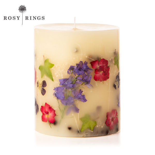 ロージーリングス キャンドル ボタニカル キャンドル ハンドメイド | ロ―ジ―リングス Rosy Rings Botanical トール 香り：カシス&ローズ BOSJ-CR 燃焼時間120時間 | ギフト プレゼント お祝