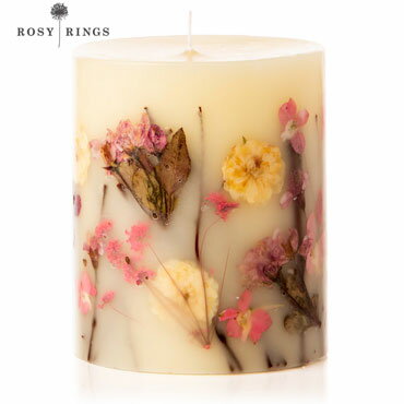 ロージーリングス キャンドル ボタニカル キャンドル ハンドメイド ロ―ジ―リングス Rosy Rings Botanical トール 香り：ネロリ＆マグノリア BOSJ-NM 燃焼時間120時間 ギフト プレゼント おしゃれ モダン インテリア ナチュラル 送料無料