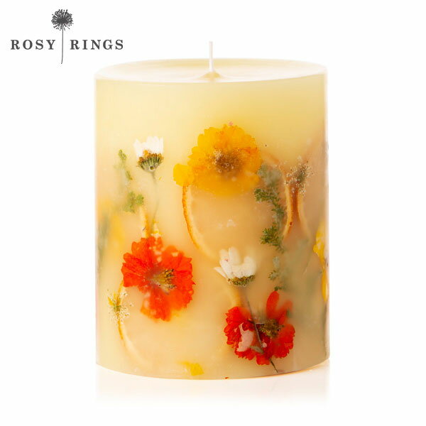 ロージーリングス キャンドル ボタニカル キャンドル ハンドメイド | ロ―ジ―リングス Rosy Rings Botanical トール 香り：オレンジブロッサム＆オスマンサス BOSJ-OBO 燃焼120時間 | ギフト プレゼント お祝