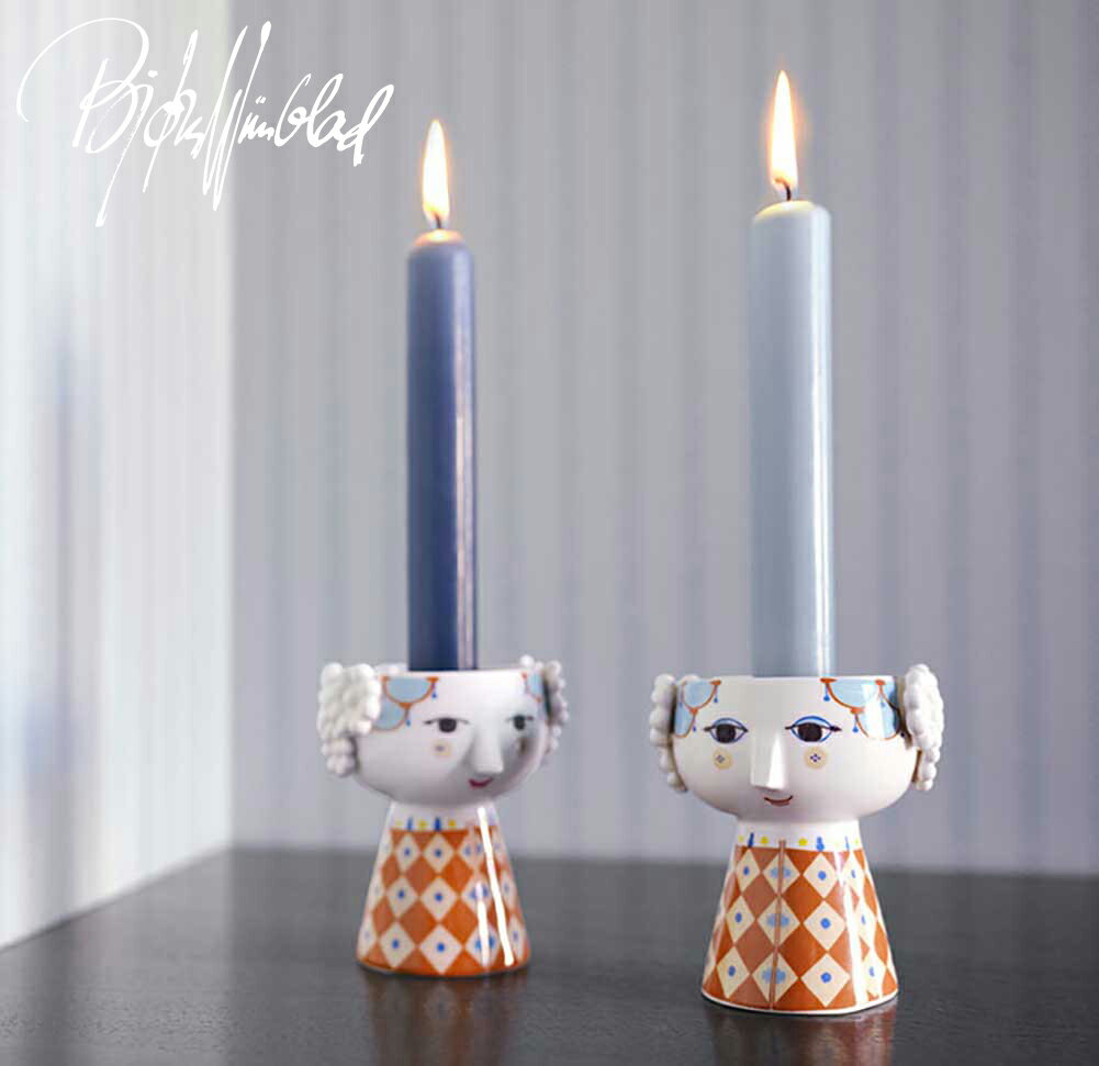 ビヨン・ヴィンブラッド エヴァ キャンドルホルダー テラコッタ Bjorn Wiinblad Eva Candle Holder H9.5cm 54045小さなエヴァ キャンドルホルダー 北欧 北欧雑貨 デンマーク おしゃれ かわいい…