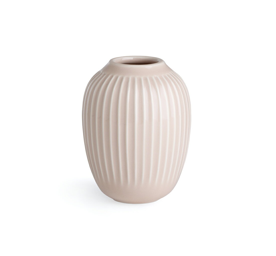 KAHLER ケーラー Hammershoi ハンマースホイ フラワーベース ミニ（ローズ） H10.5cm　692376 セラミック 一輪挿し 花瓶 花器 フラワーベース 陶器 北欧 花びん リビング ギフト 贈り物 インテリア モダン シンプル クラシック おしゃれ あす楽