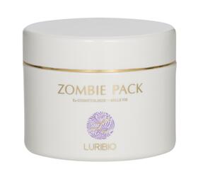  ルリビオ ゾンビパック 90g （専用ハケ・専用スプーン付）LURIBIO 正規品 ZOMBIE PACK フェイスパック リフトアップ リフトパック 顔 引き締め むくみ くすみ 透明感 小顔 マスク フェイスマスク フェイスリフト