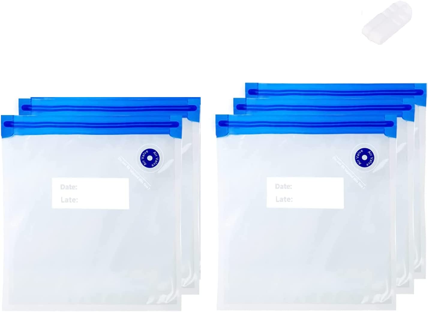 真空パック 袋 家庭用 食材保存 密封用スライダー PA&PE材質 二重チャック 新鮮度長持ち 抗菌袋 密封/防潮/防虫/防カビ 家庭でも屋外でも使用 22*21cm／26*28cm／22*34cm／26*34cm／30*34cm【送料無料】のサムネイル