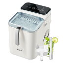 【新発売〜当店限定特典】製氷機 高速製氷 最短6分 自動製氷機 家庭用 製氷器 アイスメーカー かき氷レシピ 3つのモード 氷サイズ2種類 自動洗浄&保冷機能 ...