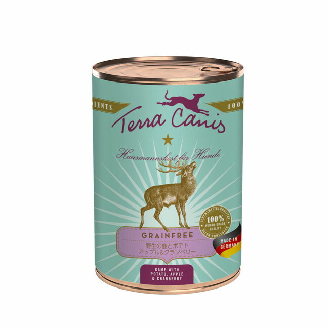 テラカニスグレインフリー鹿肉400g