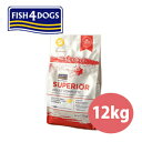 【マラソン限定クーポン!】フィッシュ4ドッグ スーペリア アダルト 12kg(6kg×2)【魚/ドライフード/成犬用(アダルト)/高齢犬用(シニア)/穀物不使用...