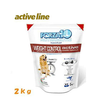 FORZA10　犬用　アクティブライン　ウェイトコントロール　アクティブ　体重・血糖値ケア　2kg【ドッグフード/ペットフード/DOG FOOD/ドックフード】 【正規品】