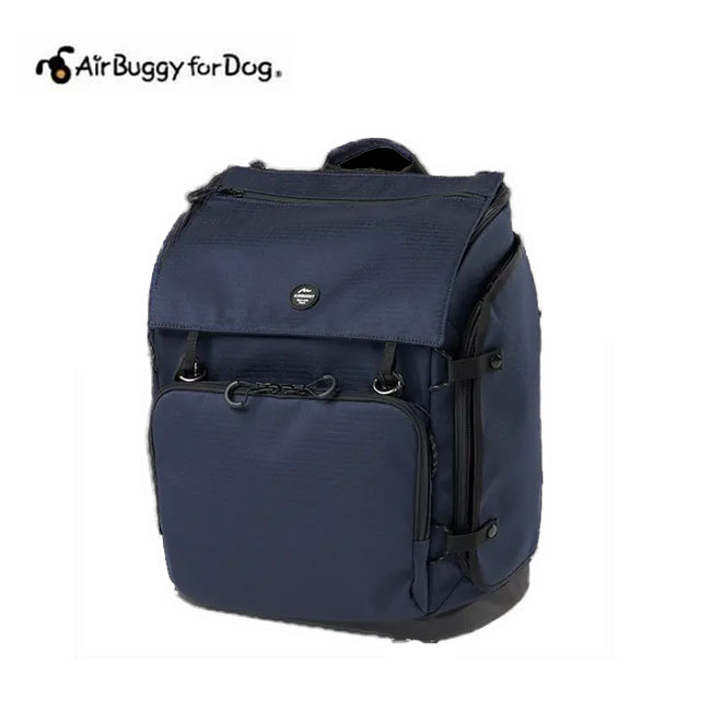 AirBuggyforDog（エアーバギー)　3WAY BACKPACK CARRIER REGULAR　RIPSTOPNAVY【キャリーバッグ】【犬用品・犬/ペット用品・ペットグッズ】