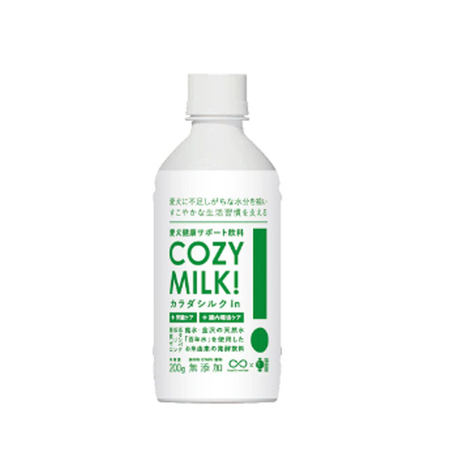 ☆数量限定10％OFF☆COZYMILKシルクイン(犬用飲料)　200g　甘酒 腎臓ケア 腸内環境ケア 栄養補給 食物繊維 オリゴ糖 発酵飲料 ブドウ糖 必須アミノ酸 ビタミンB 抗酸化作用 エイジングケア