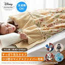 ◆ 大人用 ◆【Disney】 ディズニー マイクロファイバーのつつ毛布(R)「 くまのプーさん ミッキーモチーフ チップ&デール 」◇ 筒形 毛布 寝袋 ブラ...