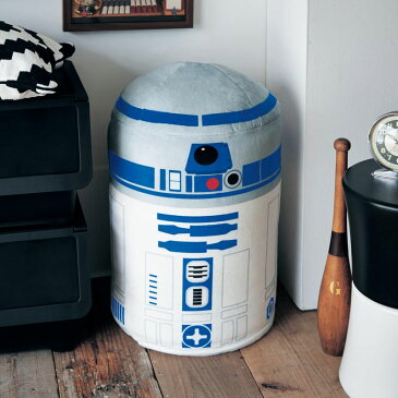 【送料無料】【STAR WARS】スター・ウォーズ ぬいぐるみになる布団収納袋／R2−D2 ◇ 家具 収納 クローゼット 押入 布団 収納 ラック ◇