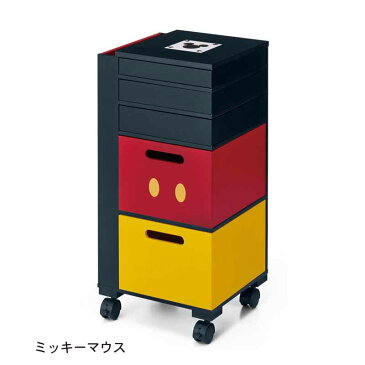 【Disney】ディズニー なりきりインテリアワゴン 「ミッキーマウス」 ◇ 家具 収納 リビング キャビネット リビング ボード チェスト ◇