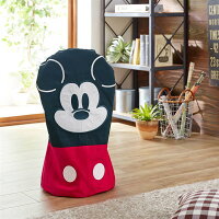 【Disney】 ディズニー 扇風機収納カバー(選べるキャラクター) 「ミッキーマウス」 ◇ ベルメゾン 家具 収納 クローゼット 押入 ◇
