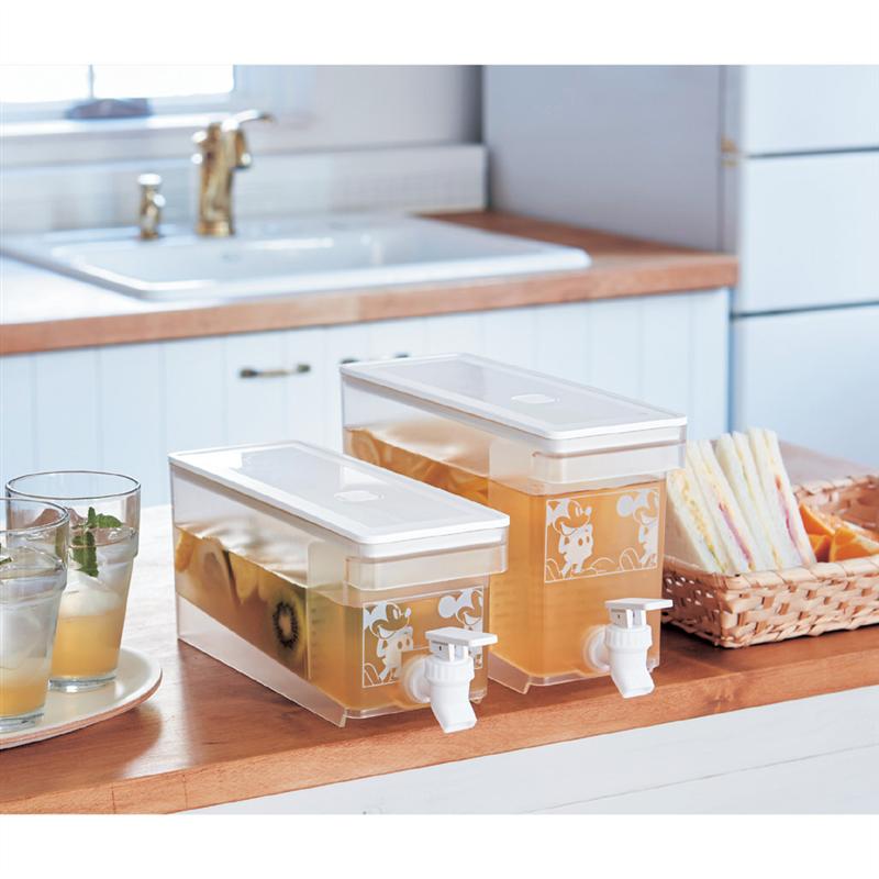 【Disney】 ディズニー タワー/tower 冷蔵庫ドリンクサーバー「ミッキーマウス」◆1.8L◆