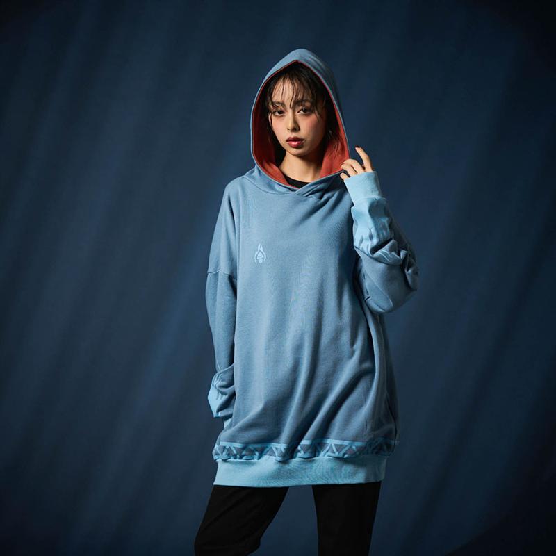 【Disney】 ディズニー ユニセックス オーバーサイズ パーカー「 ハデス 」◆ S〜M L〜LL ◆◇ レディース メンズ トップス パーカ パーカー スウェット 長袖 秋 秋冬 上着 羽織り ハロウィン ハロウィーン ユニセックスパーカー はおり フード付き ◇のサムネイル