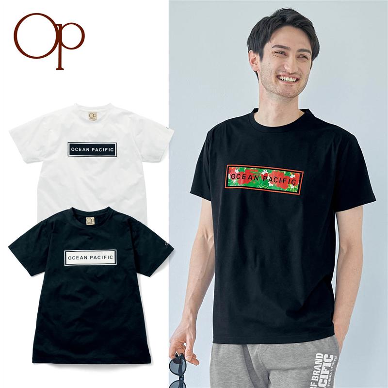 【BELLE MAISON】ベルメゾン オーシャンパシフィック/OCEAN PACIFIC 水陸両用半袖プリントTシャツ［メンズ］ ◆ M L XL ◆ ◇ Tシャツ メンズ 男性 トップス カットソープルオーバー カットソー プルオーバー メンズトップス ◇