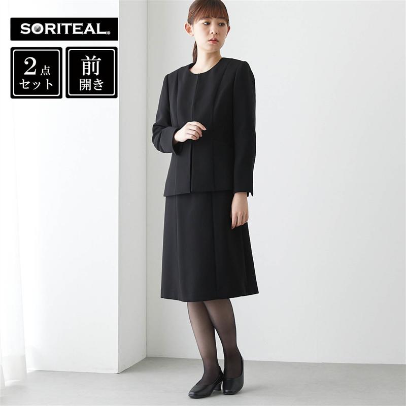 【ベルメゾン】 ジャケット&ワンピ2点セット【喪服・礼服】 ◆ 9AR 11AR 13AR 15AR 17AR 19AR ◆◇レディ..