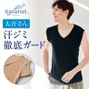 【ベルメゾン】 メンズ 汗取りインナー ・綿混Vネック脇フィットノースリーブシャツ(大汗さん) サラリスト ◆ S M L LL 3L ◆ ◇ インナー メンズ...