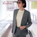 【ベルメゾン】ウールサキソニーノーカラージャケット【レギュラー】 ◆ 7 9 11 13 15 ◆ ◇ レディース スーツ ビジネススーツ リクルートスーツ スーツ単品 単品 レディーススーツ ラシサ ◇