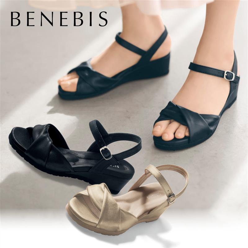  ベネビス / BENEBIS 軽量 ソフト オフィスサンダル ◆ S M L LL ◆ ◇ レディース 女性 シューズ 靴 サンダル レディースサンダル 軽量 消臭機能 軽い サンダル 仕事用 室内履き◇