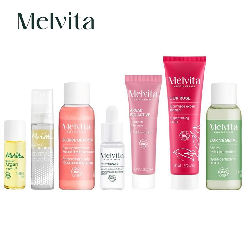 【ベルメゾン】 メルヴィータ/Melvita 7日間アドベントカレンダー ◇ コスメ 化粧品 化粧水 スキンケア 乳液 ボディケア オイル ハーブティー プレゼント ギフト クリスマス ◇のサムネイル