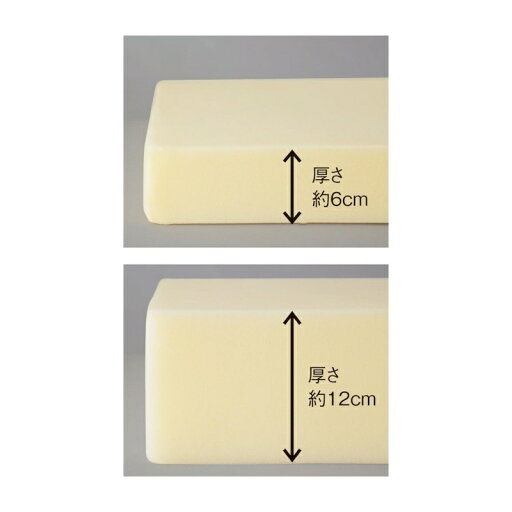 【P10倍★1日23:59まで】 腰を支えて厚さの選べるバランスマットレス（かため） ◆約6cm・シングル◆ 