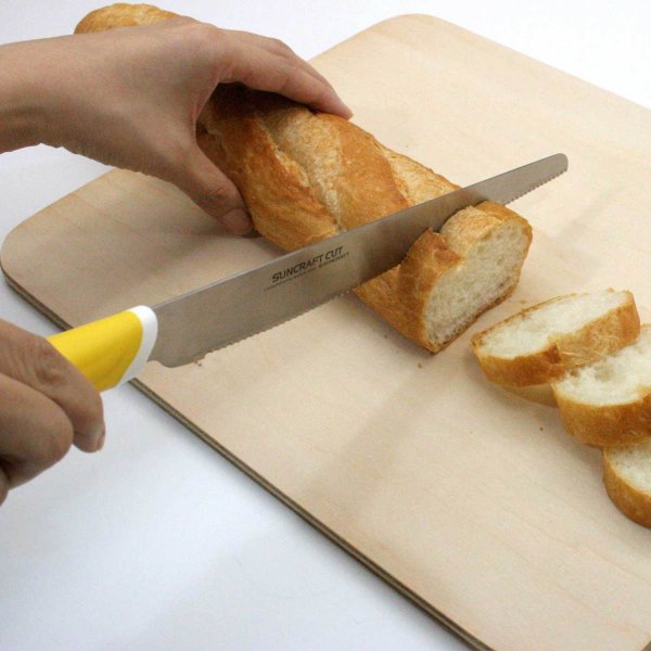ベルメゾンのパンがキレイにスムーズに切れるステンレス製パン切り包丁 (キッチン)